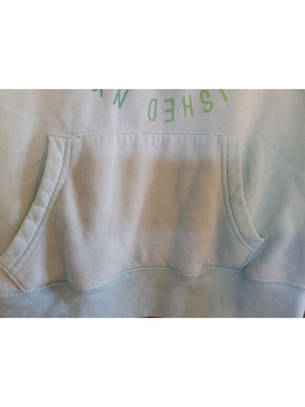 Junior's Live Love Dream Hoodie, M, Light Blue - Picture 5 of 8